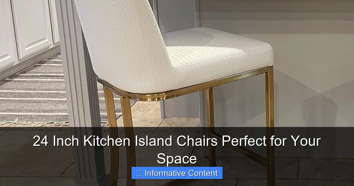 24 Inch Kitchen Island Chairs Perfect for Your Space