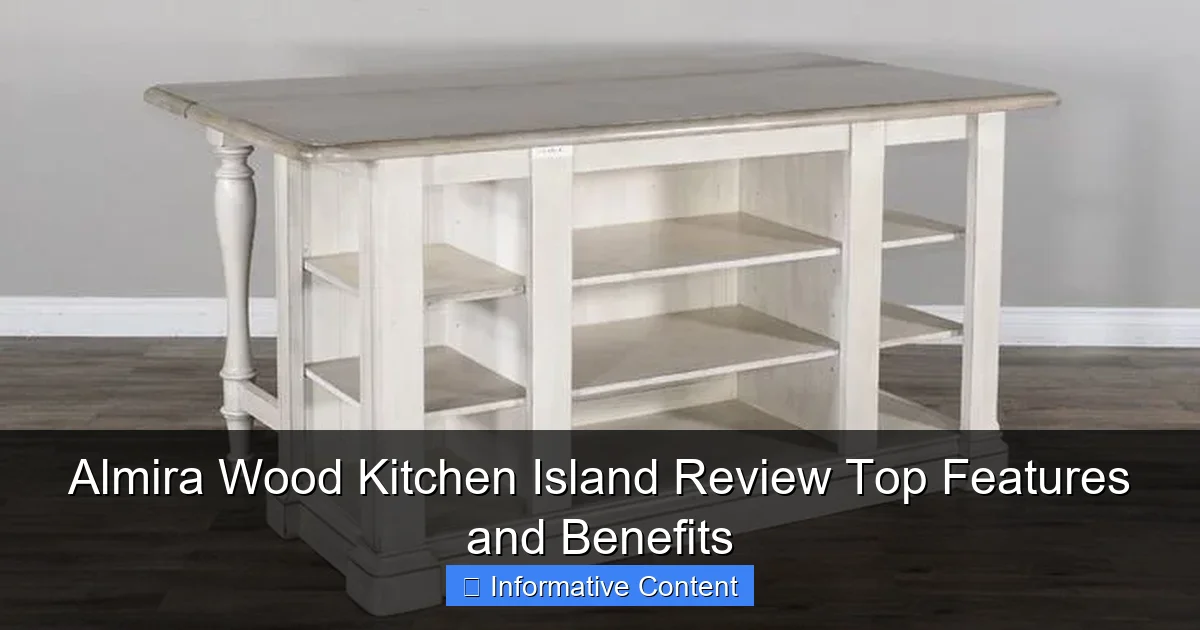 Almira Wood Kitchen Island Review Top Features and Benefits