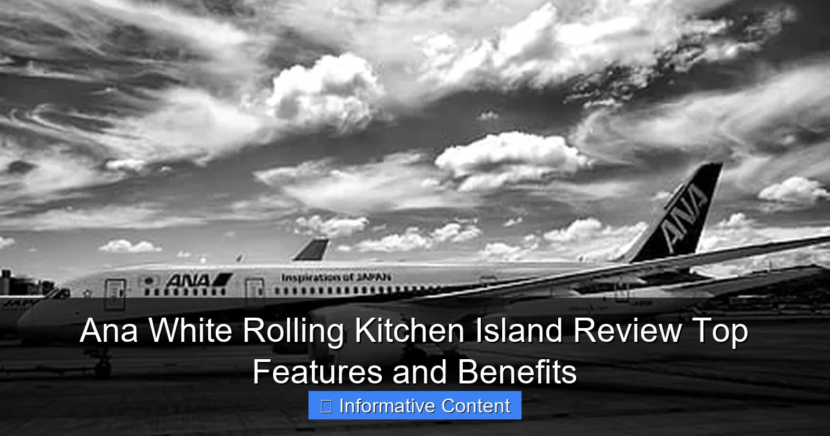Ana White Rolling Kitchen Island Review Top Features and Benefits