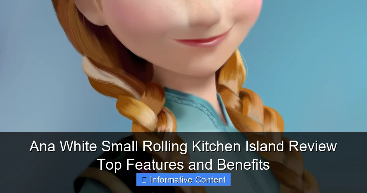 Ana White Small Rolling Kitchen Island Review Top Features and Benefits