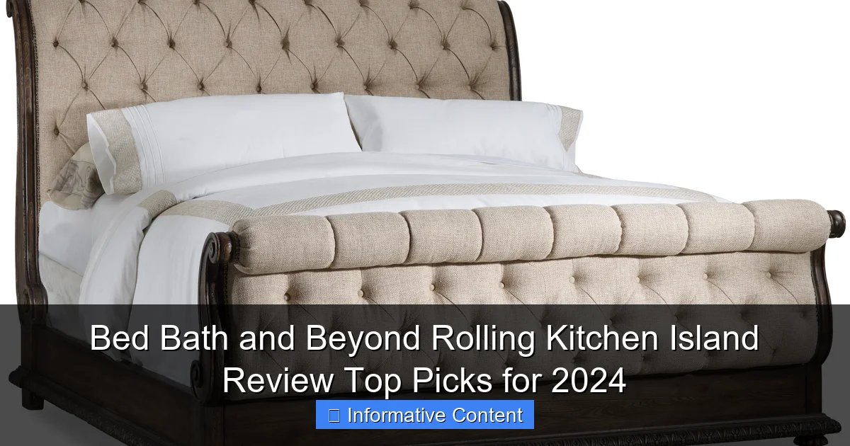Bed Bath and Beyond Rolling Kitchen Island Review Top Picks for 2024