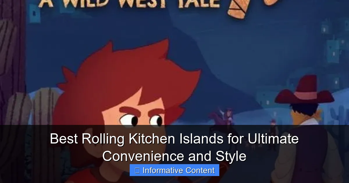 Best Rolling Kitchen Islands for Ultimate Convenience and Style