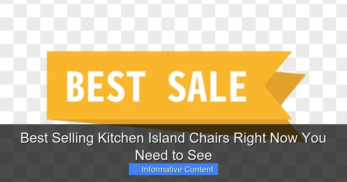Best Selling Kitchen Island Chairs Right Now You Need to See