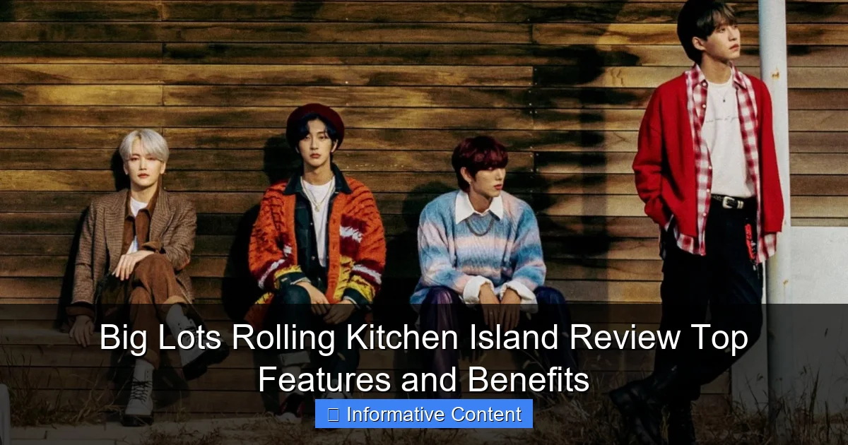 Big Lots Rolling Kitchen Island Review Top Features and Benefits