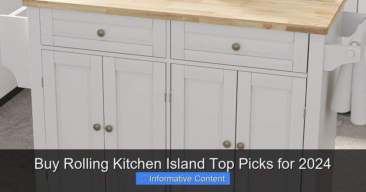 Buy Rolling Kitchen Island Top Picks for 2024