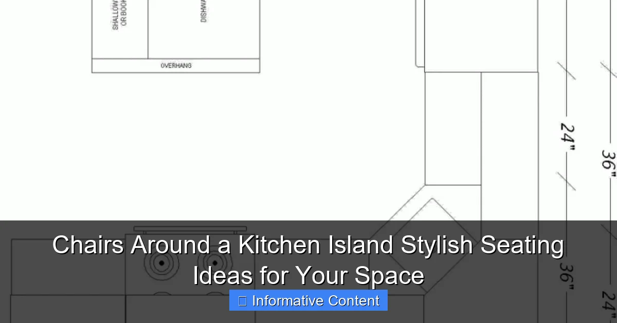 Chairs Around a Kitchen Island Stylish Seating Ideas for Your Space