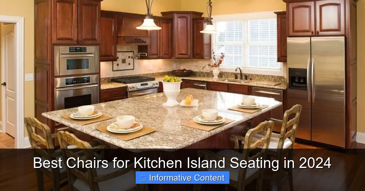 Best Chairs for Kitchen Island Seating in 2024