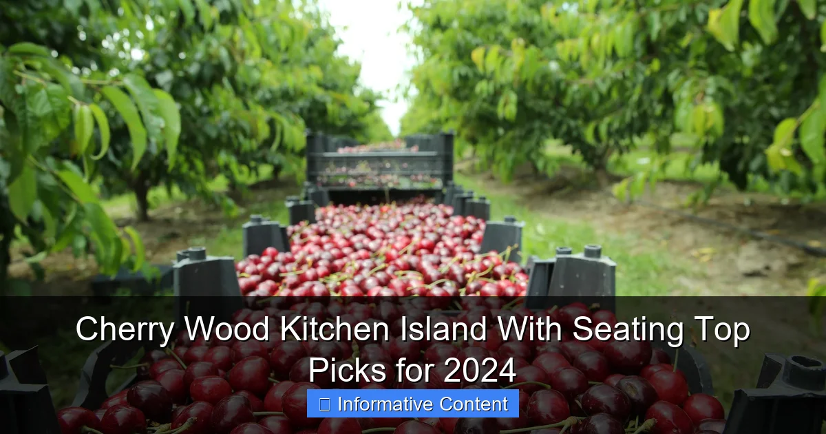 Cherry Wood Kitchen Island With Seating Top Picks for 2024