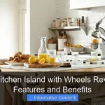 Cortez Kitchen Island with Wheels Review Top Features and Benefits