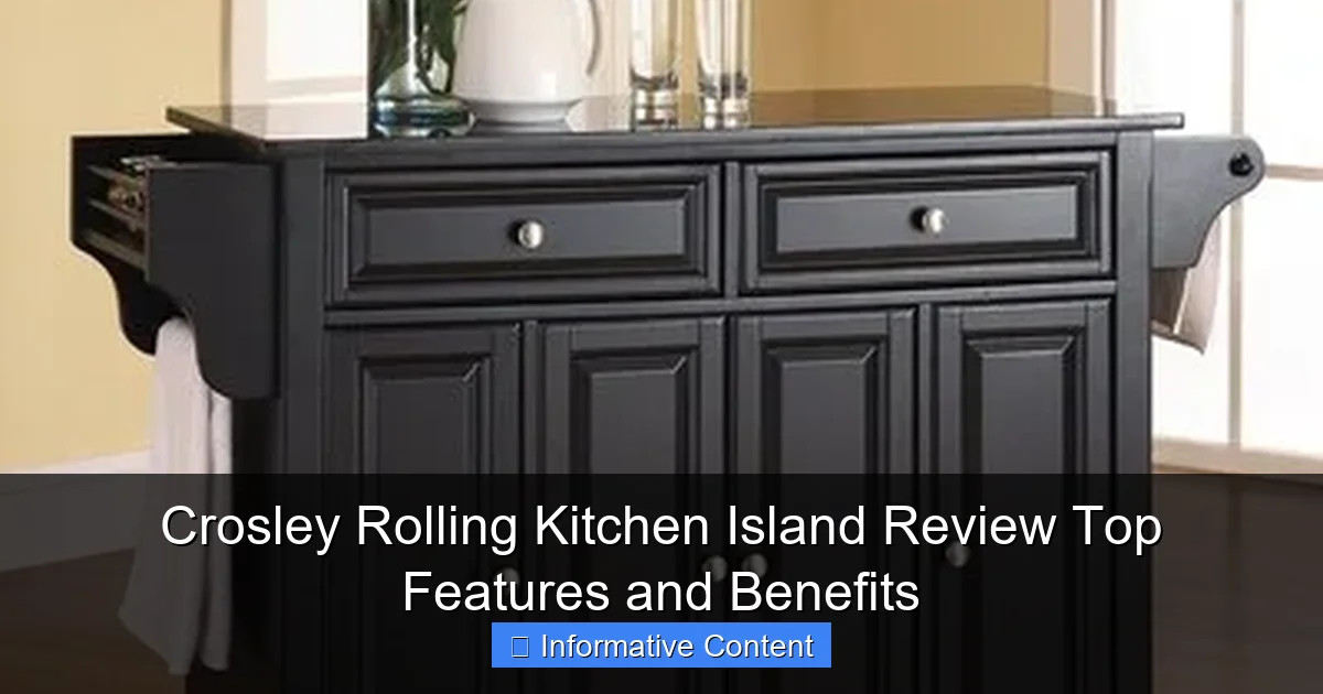 Crosley Rolling Kitchen Island Review Top Features and Benefits