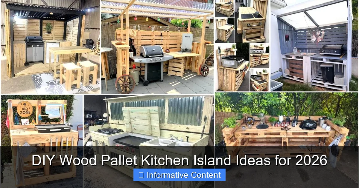 DIY Wood Pallet Kitchen Island Ideas for 2026