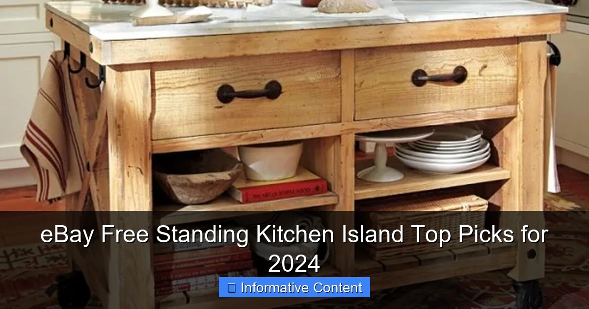 eBay Free Standing Kitchen Island Top Picks for 2024