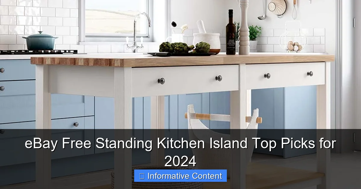 eBay Free Standing Kitchen Island Top Picks for 2024