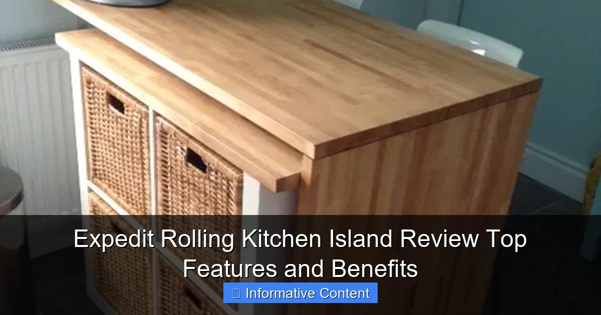 Expedit Rolling Kitchen Island Review Top Features and Benefits