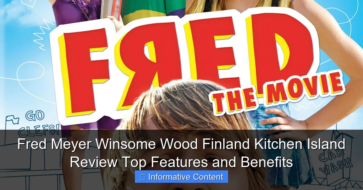 Fred Meyer Winsome Wood Finland Kitchen Island Review Top Features and Benefits
