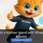 How to Build a Kitchen Island with Wheels for Easy Mobility