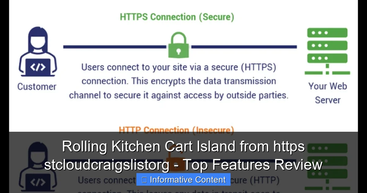 Rolling Kitchen Cart Island from https stcloudcraigslistorg - Top Features Review