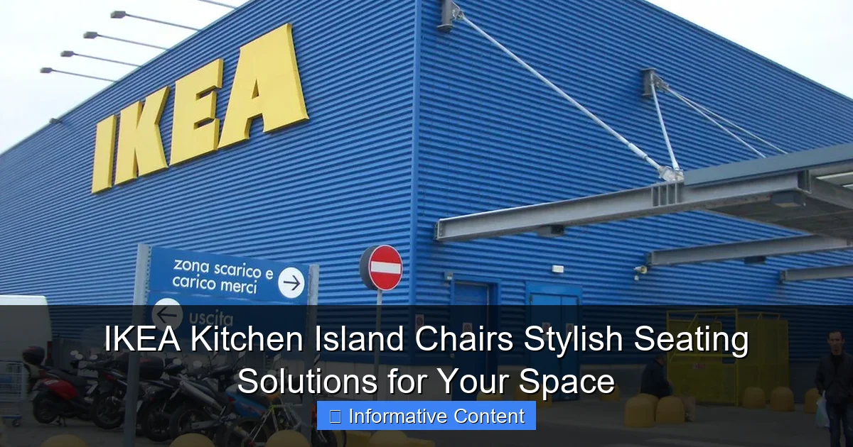 IKEA Kitchen Island Chairs Stylish Seating Solutions for Your Space