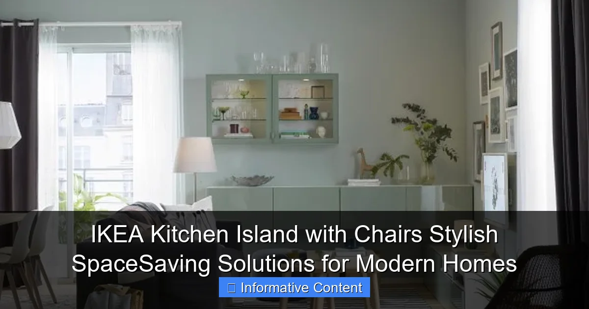 IKEA Kitchen Island with Chairs Stylish SpaceSaving Solutions for Modern Homes