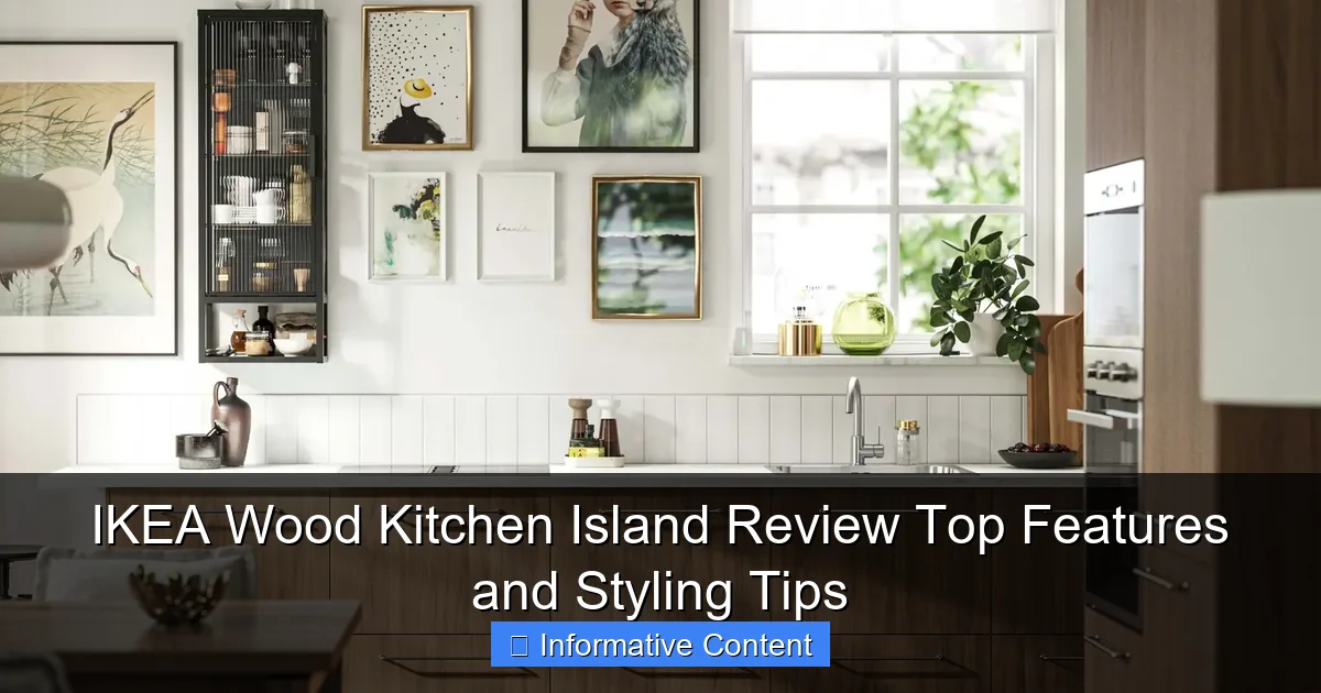 IKEA Wood Kitchen Island Review Top Features and Styling Tips