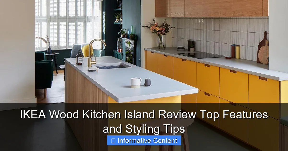 IKEA Wood Kitchen Island Review Top Features and Styling Tips