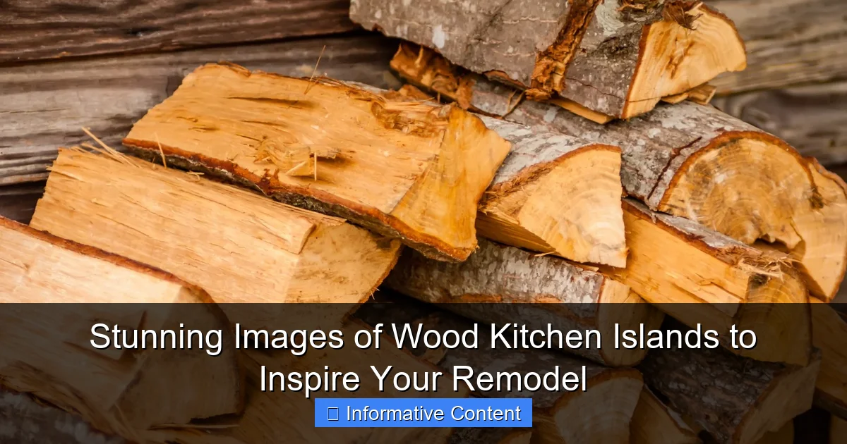 Stunning Images of Wood Kitchen Islands to Inspire Your Remodel