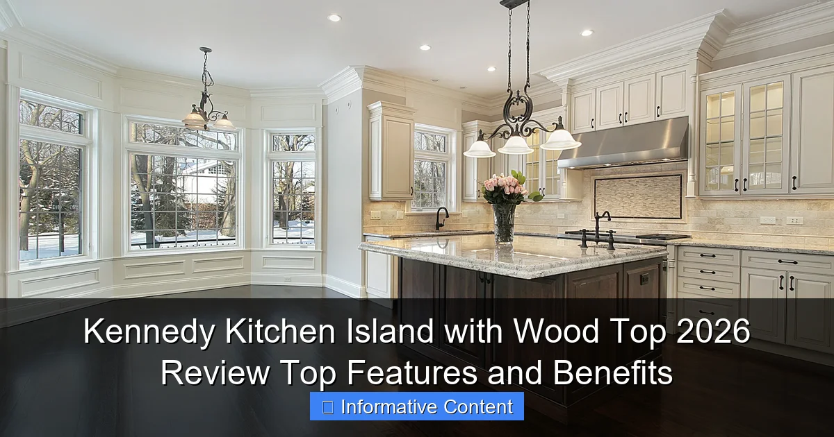 Kennedy Kitchen Island with Wood Top 2026 Review Top Features and Benefits