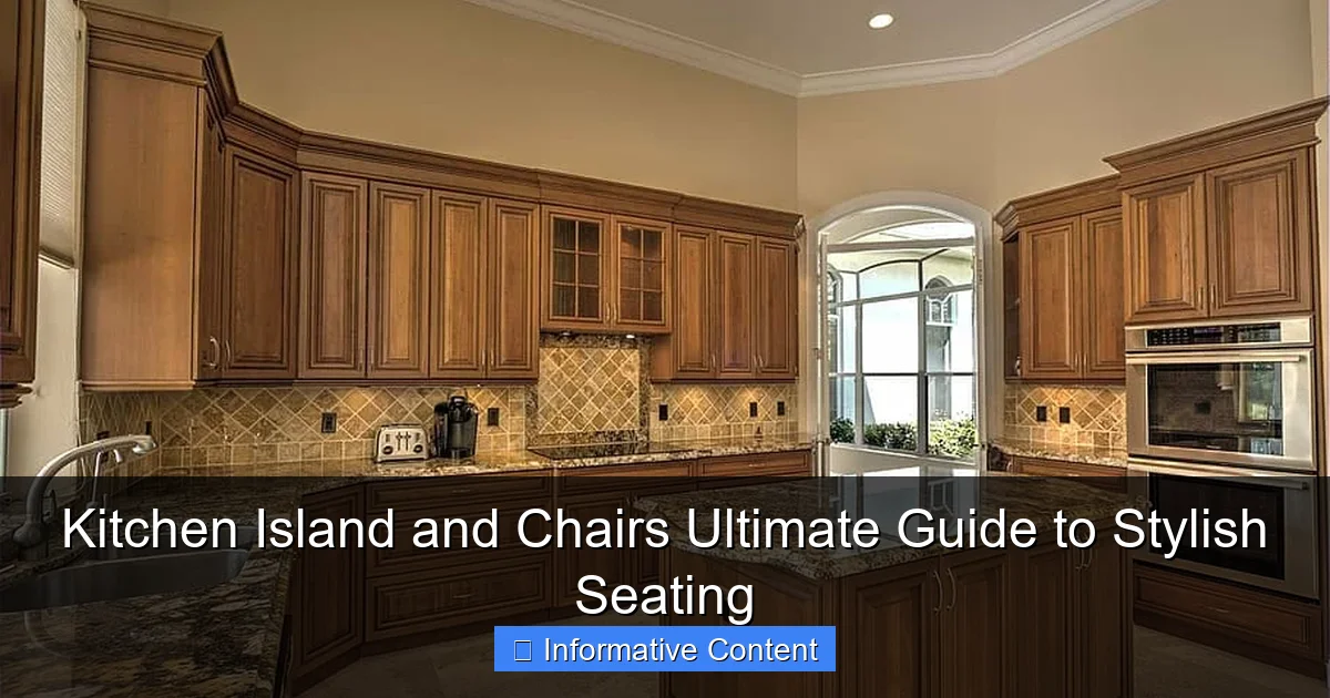 Kitchen Island and Chairs Ultimate Guide to Stylish Seating
