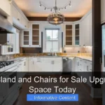 Kitchen Island and Chairs for Sale Upgrade Your Space Today