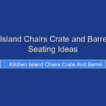 Kitchen Island Chairs Crate and Barrel Stylish Seating Ideas