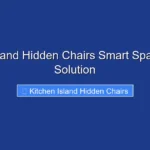Kitchen Island Hidden Chairs Smart Space Saving Solution