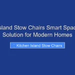 Kitchen Island Stow Chairs Smart Space Saving Solution for Modern Homes