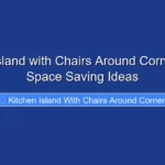 Kitchen Island with Chairs Around Corner Stylish Space Saving Ideas