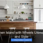 Large Kitchen Island with Wheels Ultimate Mobility and Style
