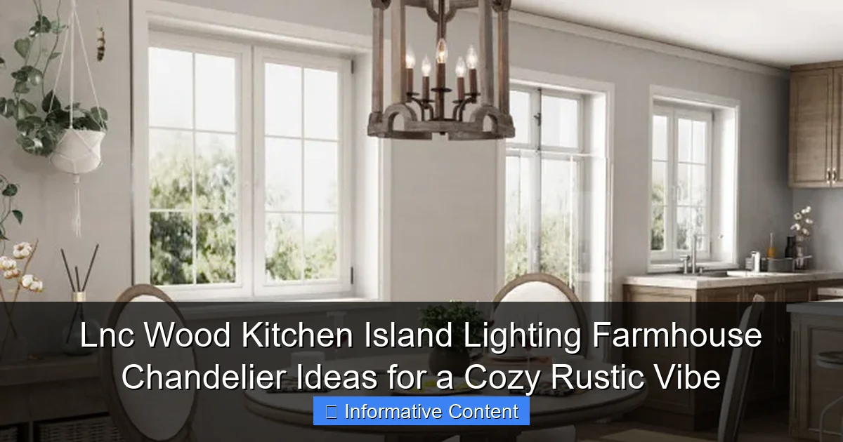 Lnc Wood Kitchen Island Lighting Farmhouse Chandelier Ideas for a Cozy Rustic Vibe