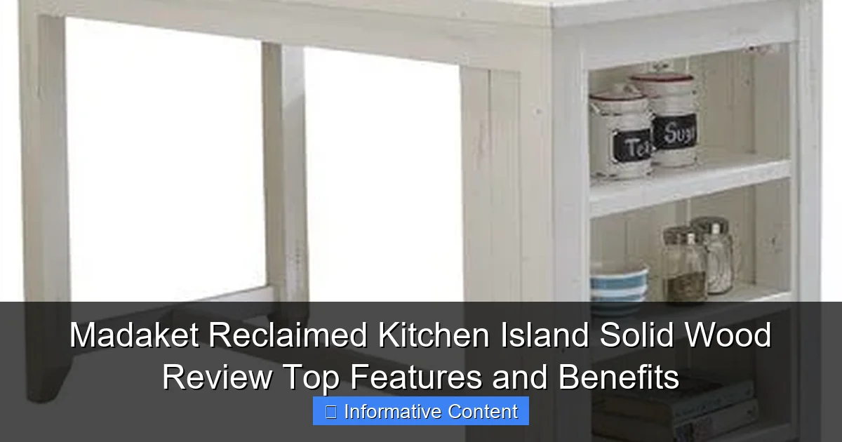 Madaket Reclaimed Kitchen Island Solid Wood Review Top Features and Benefits
