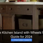 Movable Kitchen Island with Wheels Ultimate Guide for 2024