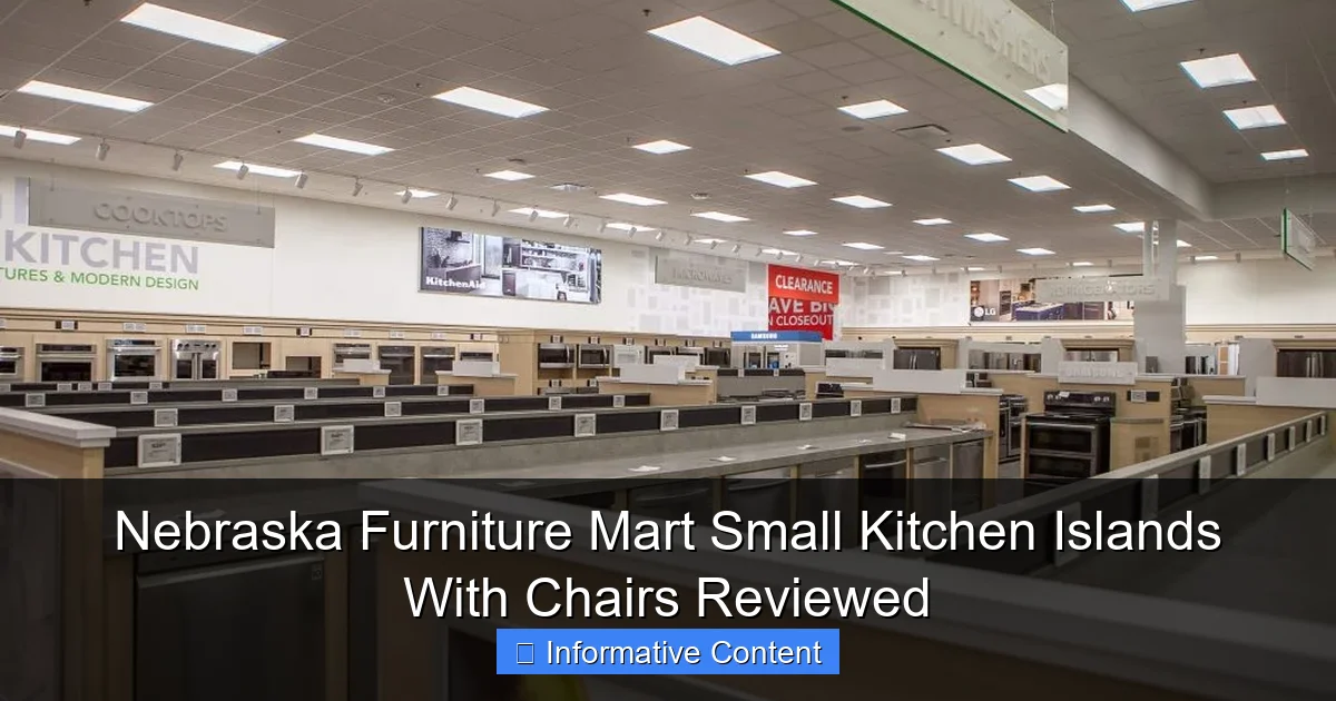 Nebraska Furniture Mart Small Kitchen Islands With Chairs Reviewed