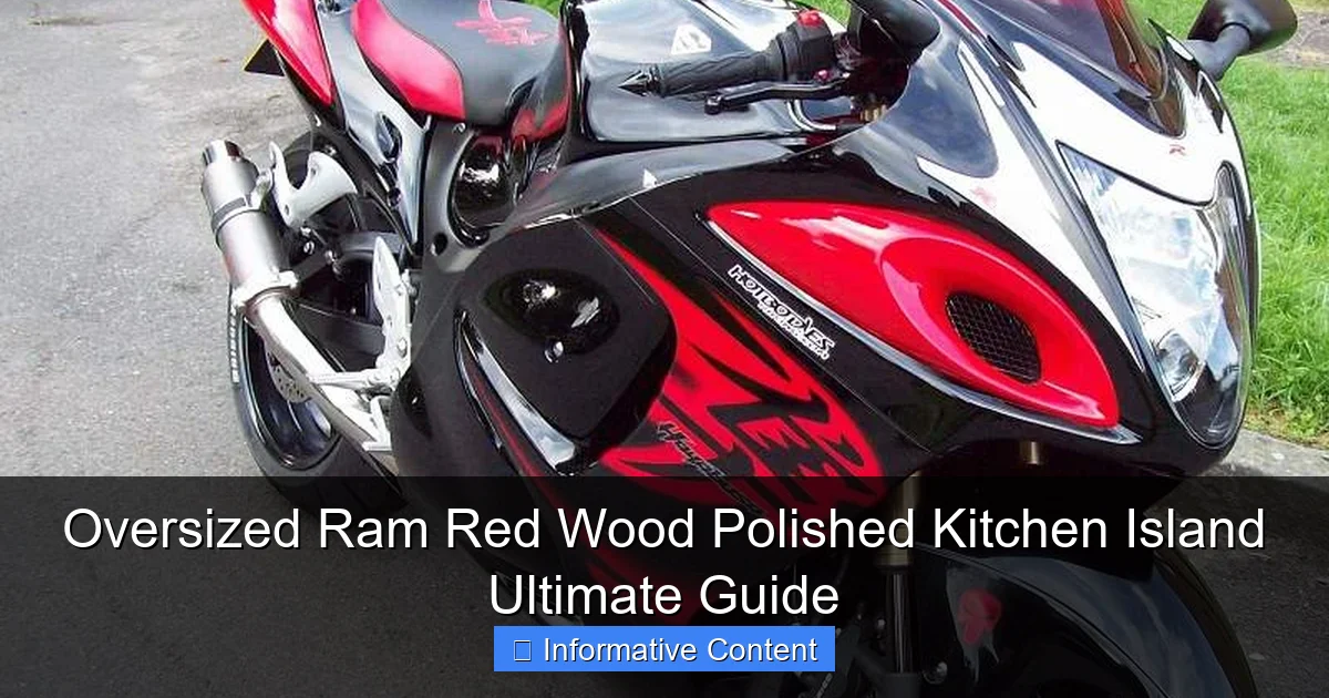 Oversized Ram Red Wood Polished Kitchen Island Ultimate Guide
