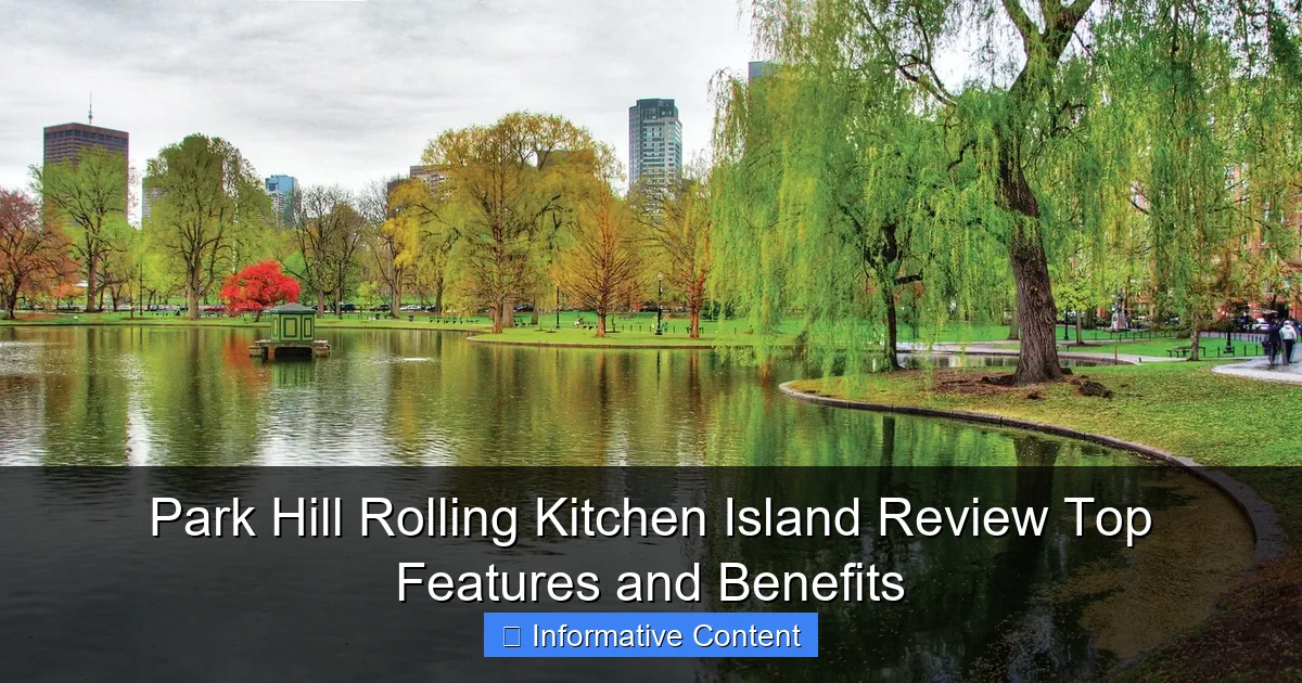 Park Hill Rolling Kitchen Island Review Top Features and Benefits
