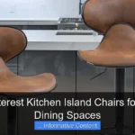 Top Pinterest Kitchen Island Chairs for Stylish Dining Spaces
