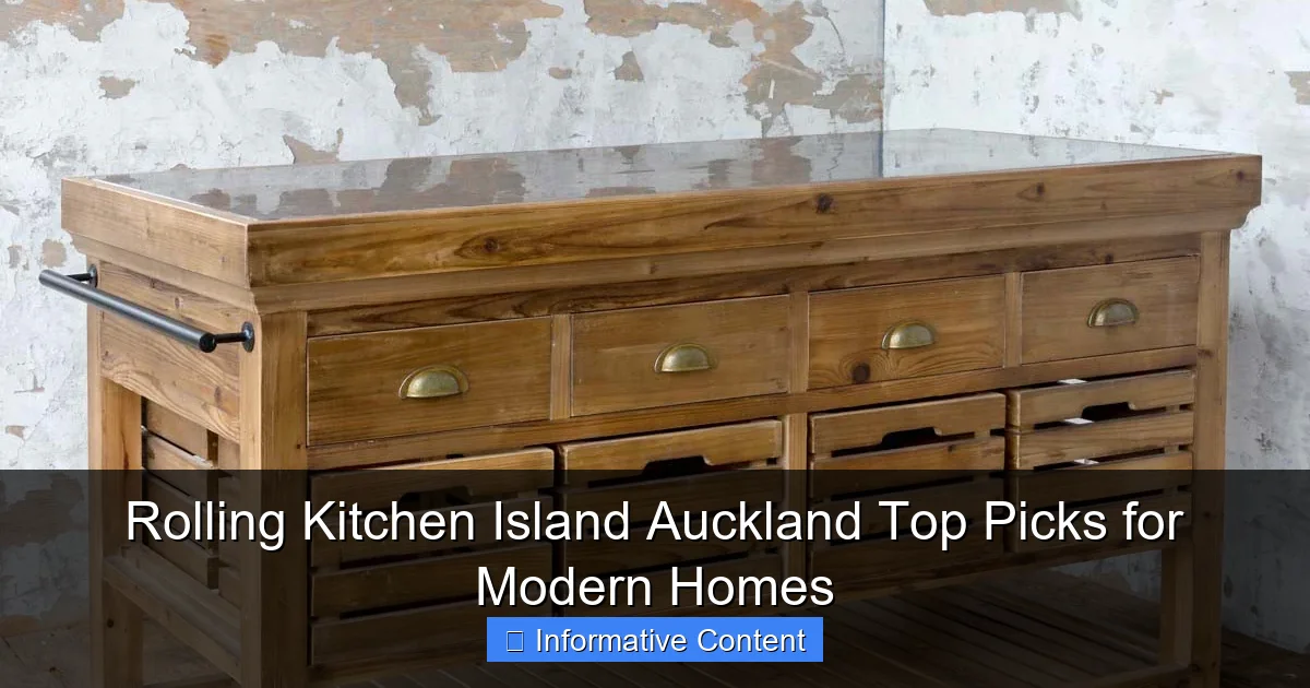 Rolling Kitchen Island Auckland Top Picks for Modern Homes
