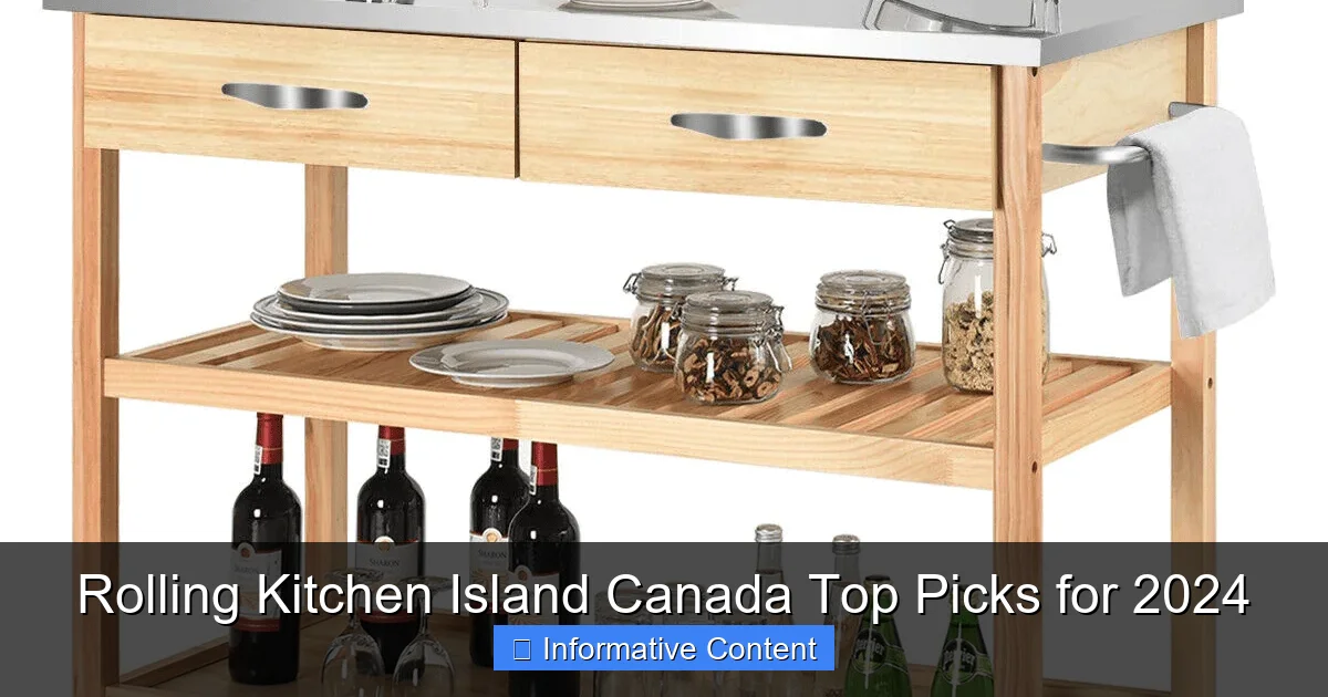 Rolling Kitchen Island Canada Top Picks for 2024