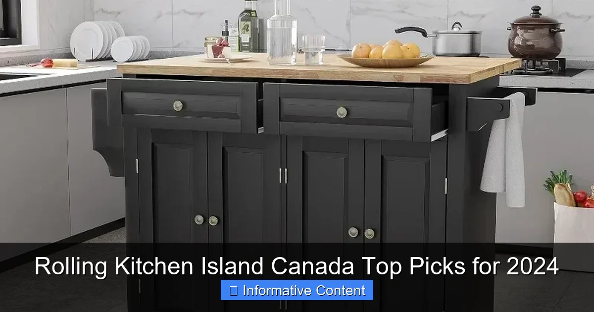 Rolling Kitchen Island Canada Top Picks for 2024