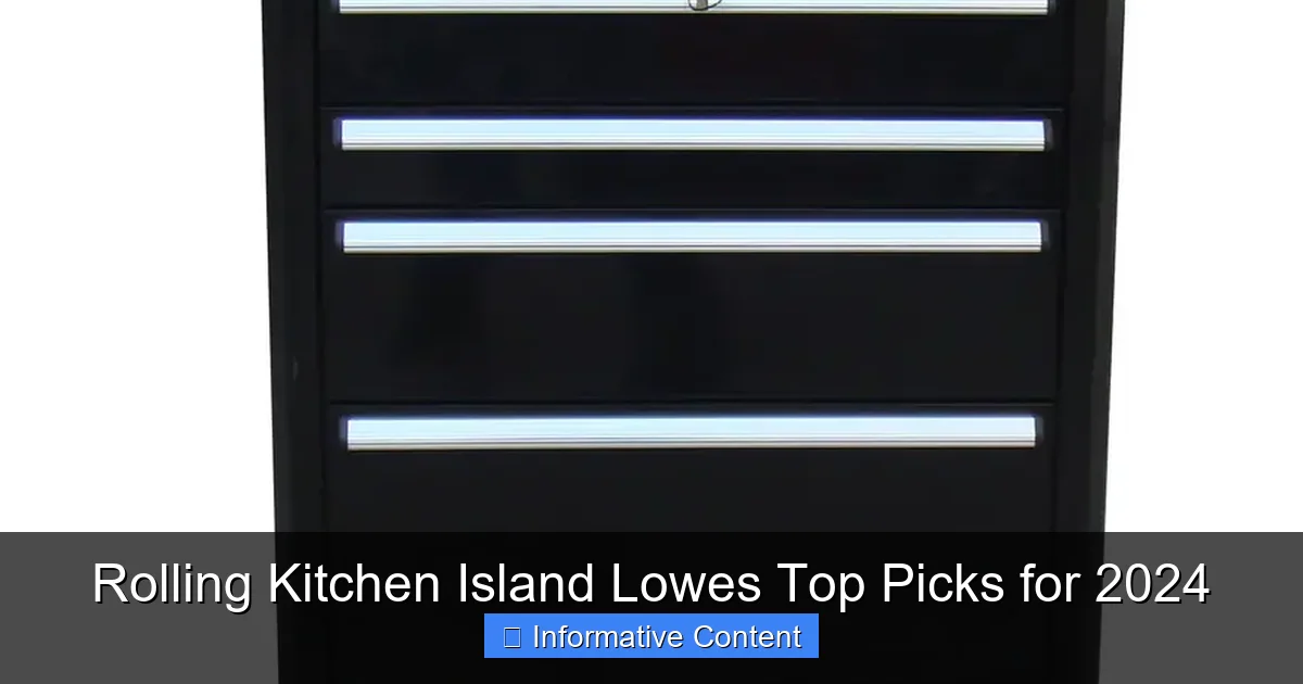 Rolling Kitchen Island Lowes Top Picks for 2024