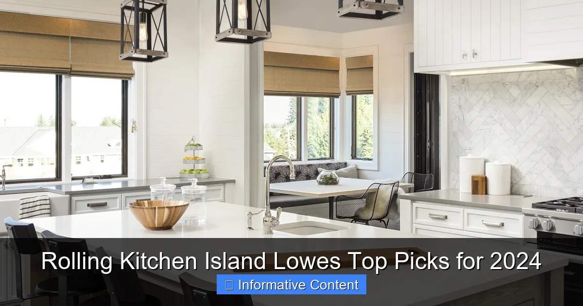 Rolling Kitchen Island Lowes Top Picks for 2024