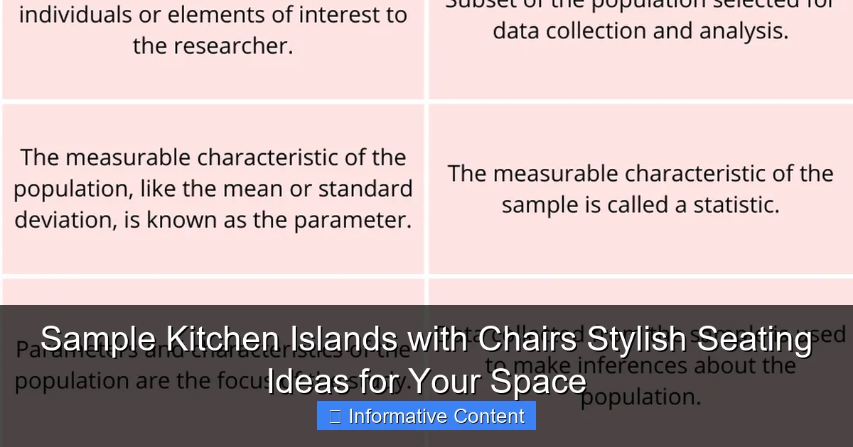 Sample Kitchen Islands with Chairs Stylish Seating Ideas for Your Space