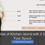 Perfect Size of Kitchen Island with 2 Chairs for Your Space
