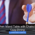 Small Kitchen Island Table with Chairs Perfect for Cozy Dining