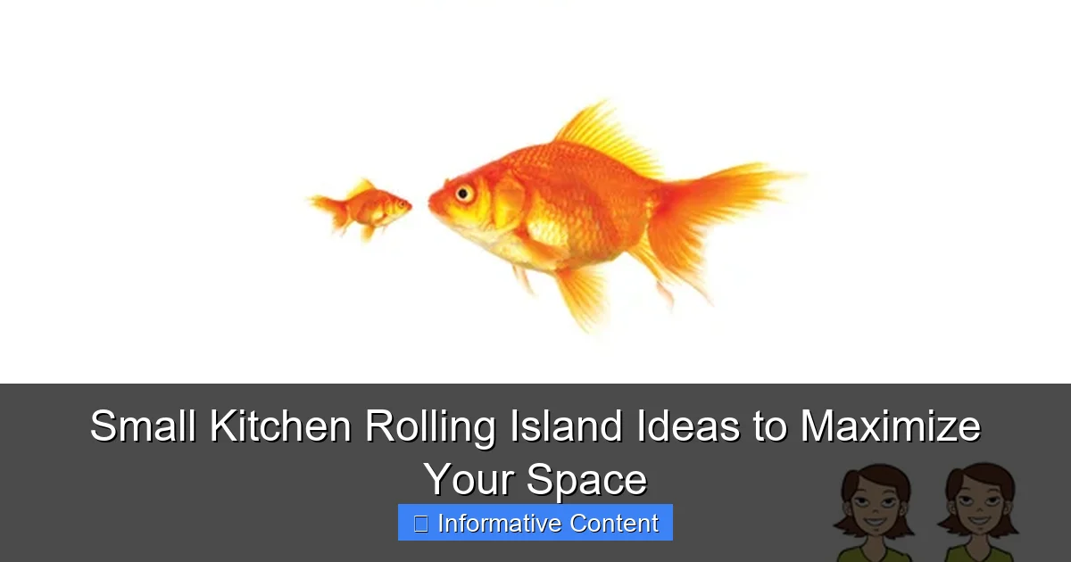 Small Kitchen Rolling Island Ideas to Maximize Your Space